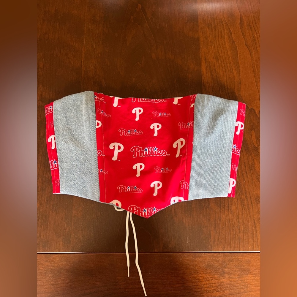 Philadelphia Phillies Crop Corset Top